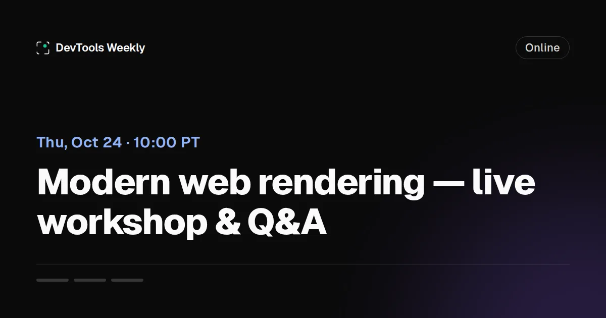 Event template — actual API output
